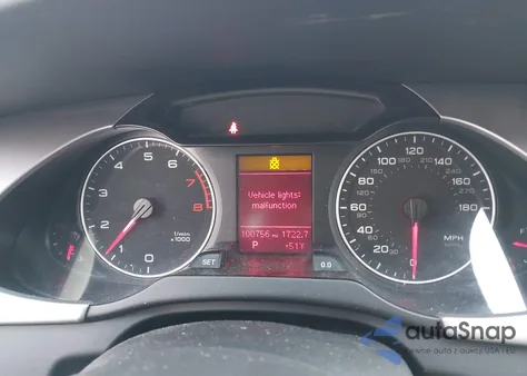 2011 Audi A4 2.0T Premium from USA, damaged, VIN WAUAFAFLXBN045573